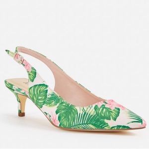NWT Tropical Heels